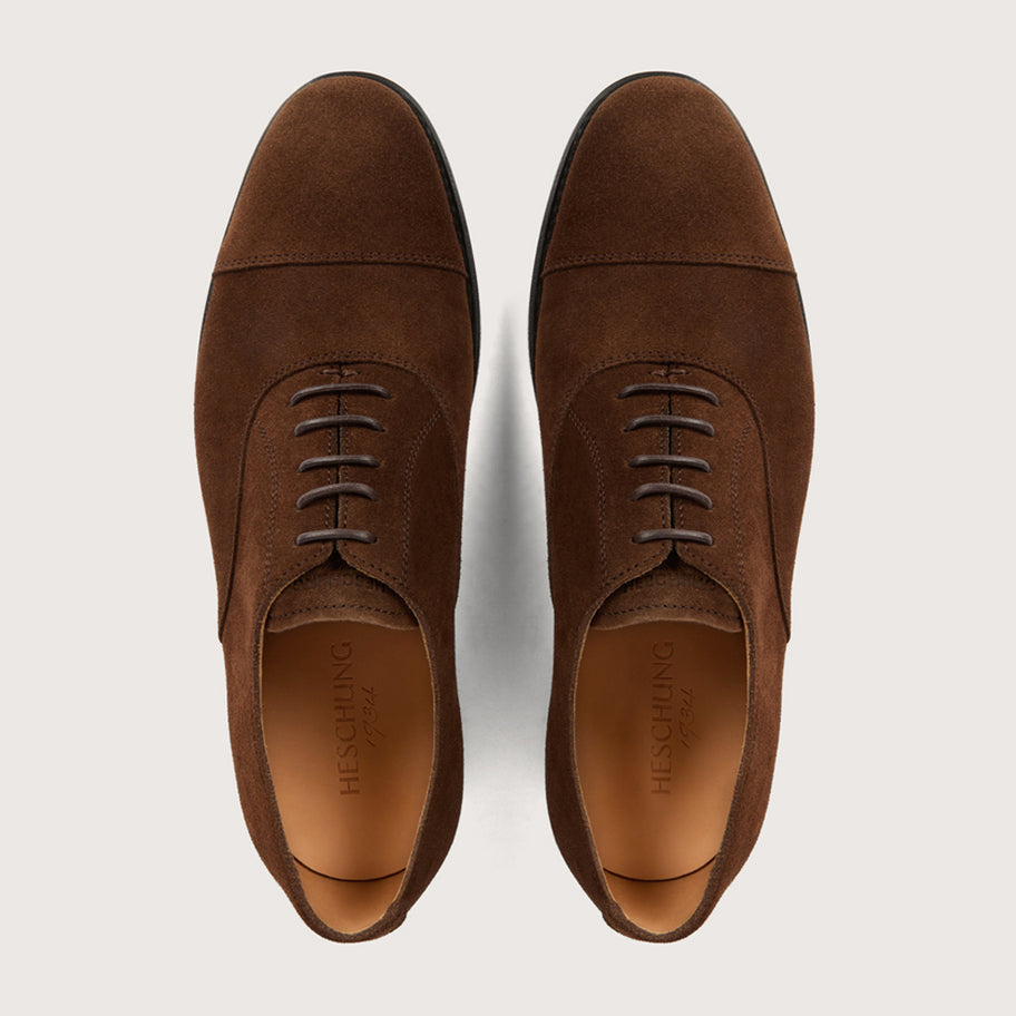 TILLEUL II Cacao Hydrovelours Leather